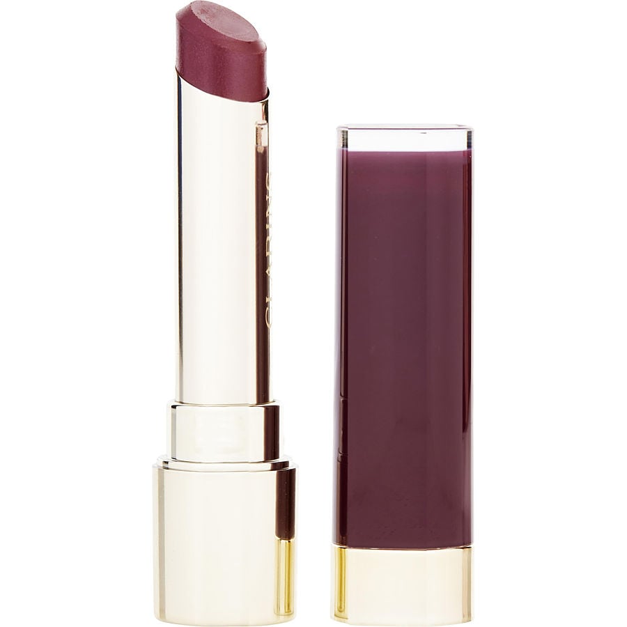 Clarins joli rouge lacquer intense colour balm # 744l plum 3g/0.1oz