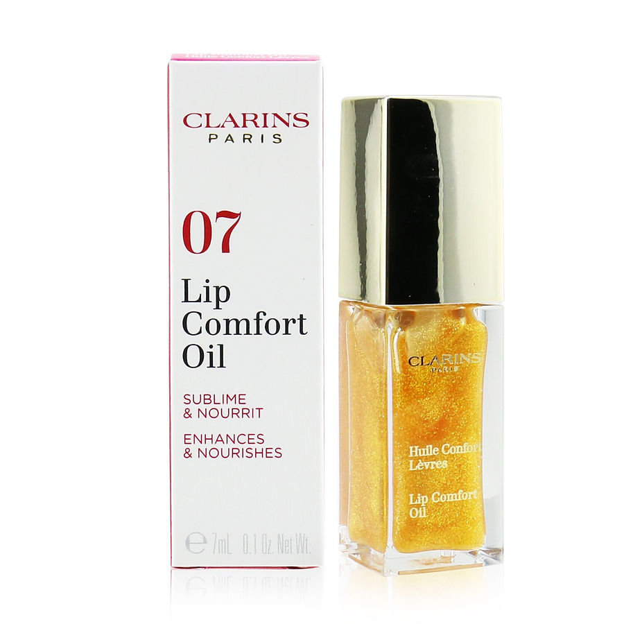 Clarins lip comfort oil # 07 honey glam 7ml/0.1oz