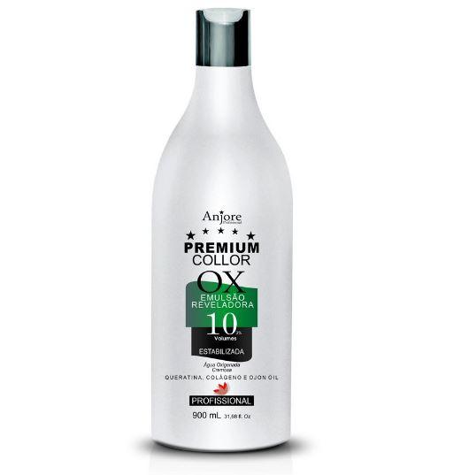 Discoloration Hydrogen Peroxide Emulsion OX Premium Color 10V 900ml - Anjore