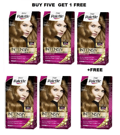 Schwazkopf POLY PALETTE Intensive Creme Hair Coloration - 24 Varieties - Buy 5 +FREE Pack