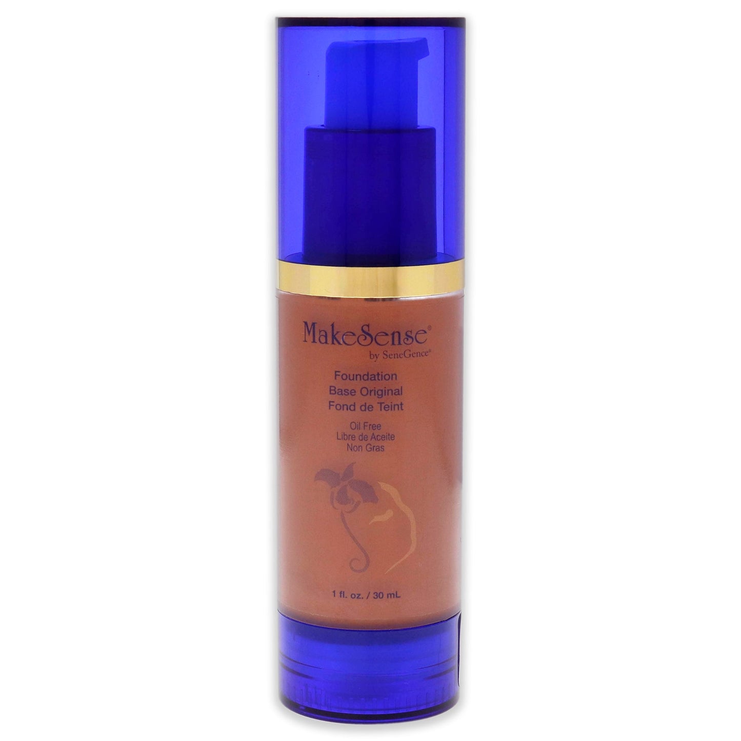 MakeSense Liquid Foundation - Adobe by SeneGence for Women - 1 oz Foundation