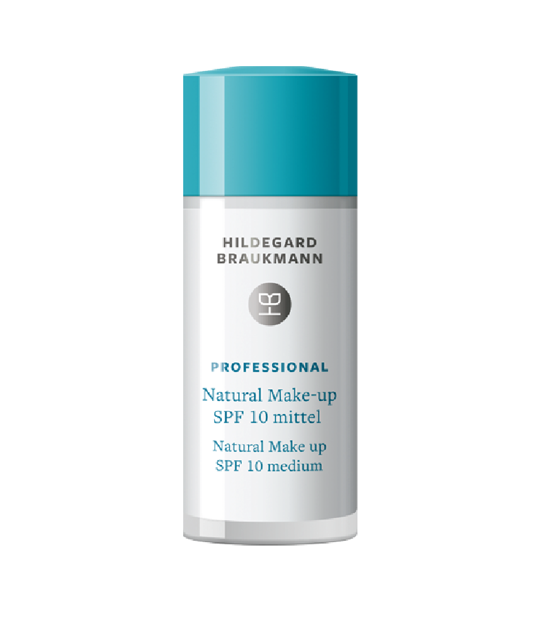 Hildegard Braukmann Professional Plus Natural Makeup SPF 10 - Light or Medium - 30 ml