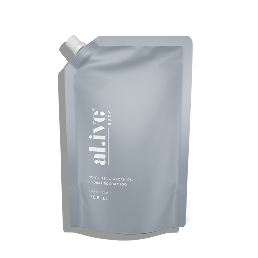 Al.ive Hydrating Shampoo Refill - White Tea & Argan Oil