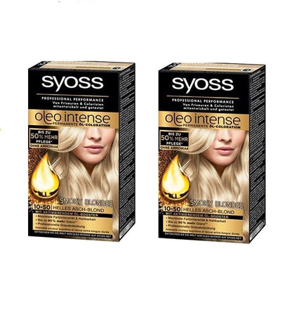 2xPacks Syoss Oleo Professional Performance Intense Oil Hair Coloration - 24 Varieties