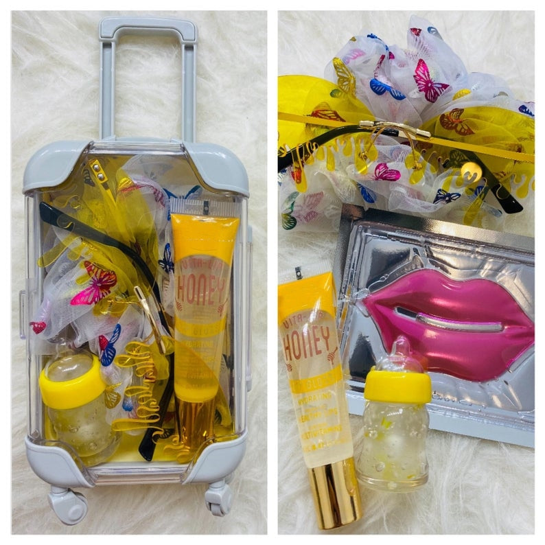 Custom Glitter Vegan Lip Gloss Set