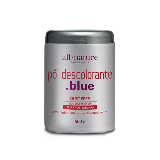 Dust Free Discoloration Blue Ultra Fast Hair Bleaching Powder 500g - All Nature