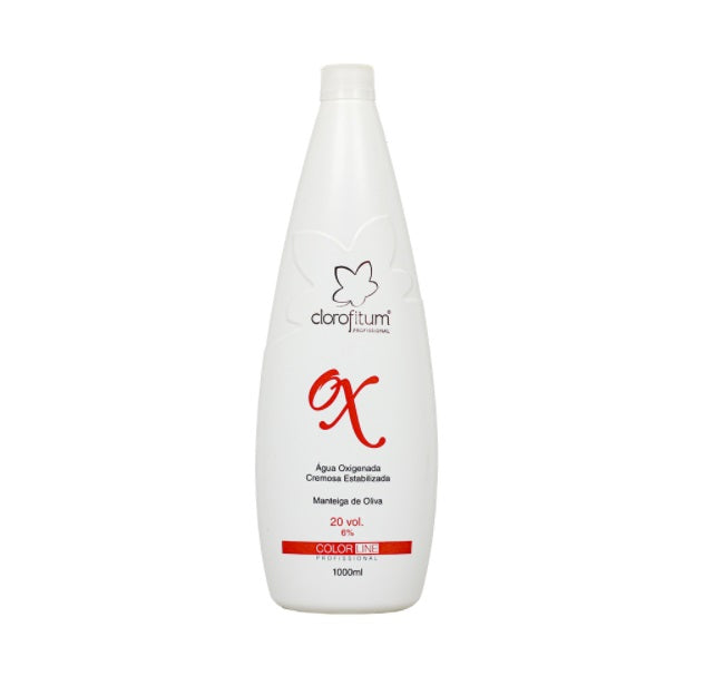 Stabilized Creamy Oxidant Bleaching Emulsion 20 Vol. Olive Butter 1L - Clorofitum