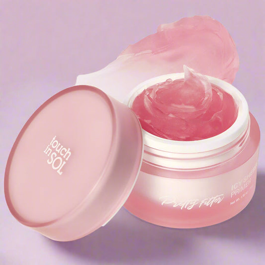 touch in SOL Pretty Filter Icy Sherbet Primer
