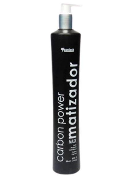 Blond White Gray Hair Carbon Power Tinting Mask Platinum Effect 1Kg - Facelook