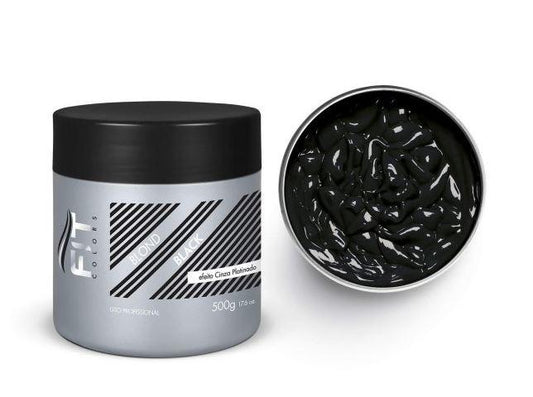 Professional Platinum Gray Effect Blond Black Tinting Mask 500g- Fit Cosmetics