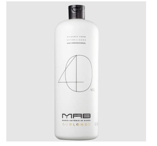 40 Vol. OX Hydrogen Peroxide Oxidant Creamy Stabilized Emulsion 900ml - MAB