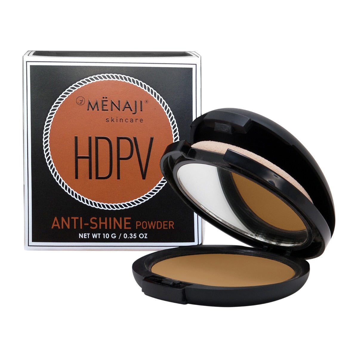 Menaji HDPV Anti-Shine Powder: Bronze, 10g