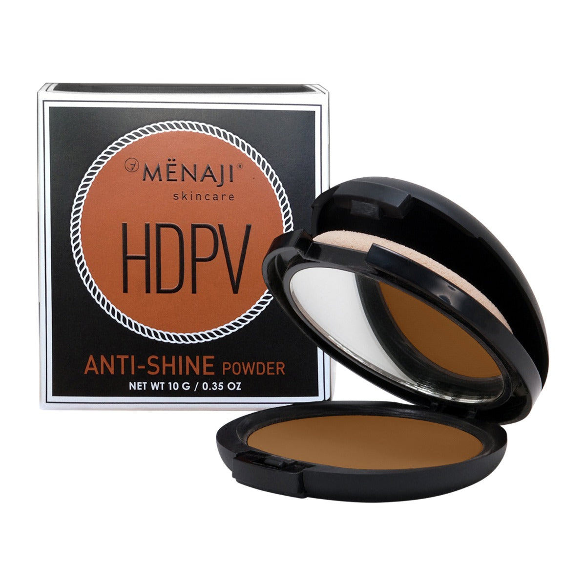Menaji HDPV Anti-Shine Powder: Dark, 10g