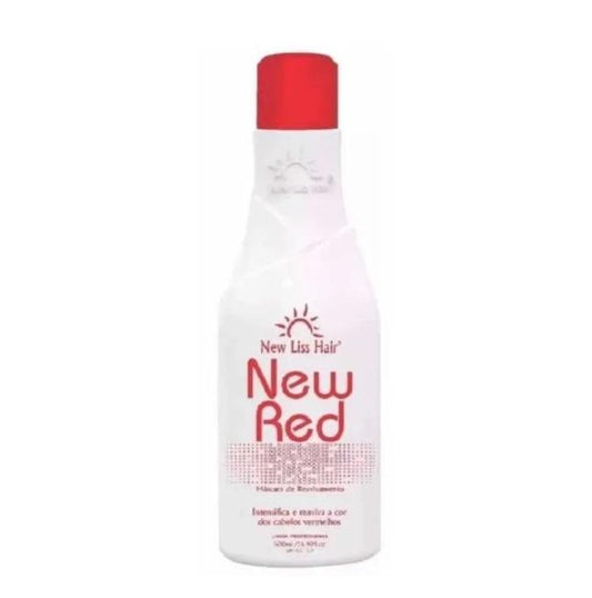 New Red Tinting Color Intensifying Revival Hair Mask 500ml - New Liss Hair
