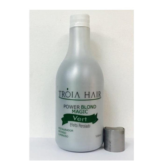 Power Blond Magic Vert Intense Luminous Tinting Treatment 500ml - Troia Hair