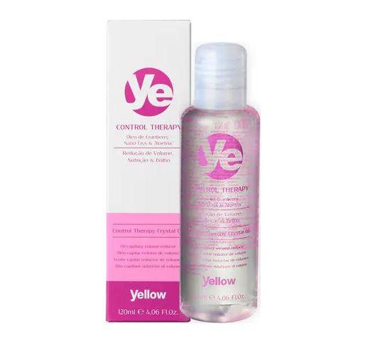 Control Therapy Cranberry Aloetrix Nano Liss Anti Frizz Crystal Oil 120ml - Yellow